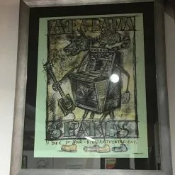 Alabama Shakes - 2012 Dan Grzeca Poster Chicago, IL Riviera Theatre FRAMED