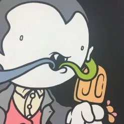 Untitled (Psych Drac) - 2008 Mike Budai Poster Art Print Art Prints