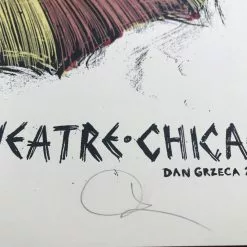 The Arcs - 2015 Dan Grzeca Poster Chicago, IL Vic Theatre