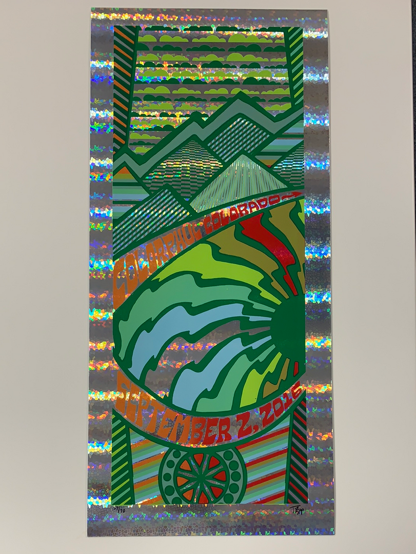Phish - 2016 Tripp Poster Dick's Denver, CO 9/2 FOIL Colorado 4 Phish - 2016 Tripp Poster Dick's Denver, CO 9/2 FOIL Colorado
