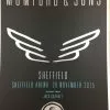 Sold Out Posters Mumford & Sons - 2015 Poster Sheffield, England, UK Sheffield Arena