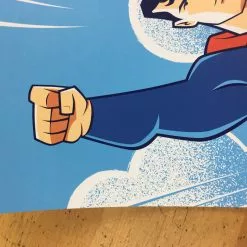 Superman: The Animated Series - 2017 Scott Derby Poster Art Print