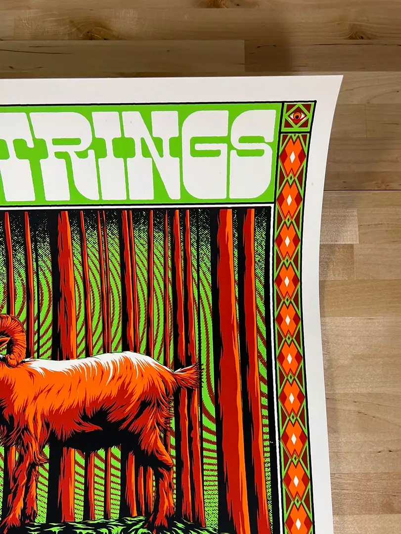 Gig Posters Billy Strings - 2021 Simon Berndt Poster Hoxeyville, MI 8/14 N2 6 Gig Posters Billy Strings - 2021 Simon Berndt Poster Hoxeyville, MI 8/14 N2