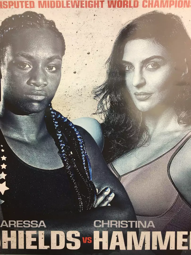 Sold Out Posters Boxing - 2019 Poster Shields Vs Hammer 3 Sold Out Posters Boxing - 2019 Poster Shields Vs Hammer