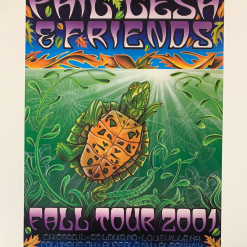 Phil Lesh And Friends - 2001 Michael Everett Poster Fall Tour Grateful Dead