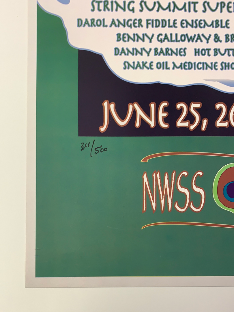 Northwest String Summit - 2004 Brian Langeliers Poster Plains, OR Horning's Hideout 8 Northwest String Summit - 2004 Brian Langeliers Poster Plains, OR Horning's Hideout