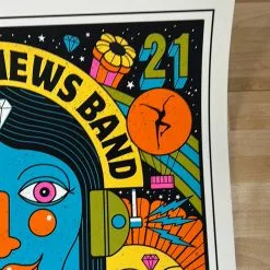 Methane Studios Dave Matthews Band - 2021 Methane Poster Irvine, CA 11 Methane Studios Dave Matthews Band - 2021 Methane Poster Irvine, CA