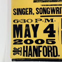 Willie Nelson - 2005 Hatch Show Print 5/4 Poster Hanford, CA Fox Theatre Gig Posters 13 Willie Nelson - 2005 Hatch Show Print 5/4 Poster Hanford, CA Fox Theatre Gig Posters