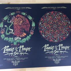 Gig Posters Widespread Panic - 2017 Jeff Wood Poster Riviera Maya, MX Hard Rock Hotel