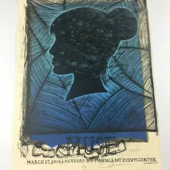 Muse - 2013 Dan Grzeca Poster Las Vegas, NV Mandalay Bay EC Gig Posters