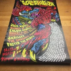 Sold Out Posters Lollapalooza - 2015 Artist Unknown Poster Santiago, CL O'Higgins Park Gig Posters