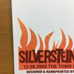 Gig Posters Hawthorne Heights - 2005 Hero Design Studio Poster Buffalo, NY The Town Ballroom