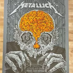 Metallica - 2018 AngryBlue Poster Prague, CZE O2 Arena 9 Metallica - 2018 AngryBlue Poster Prague, CZE O2 Arena