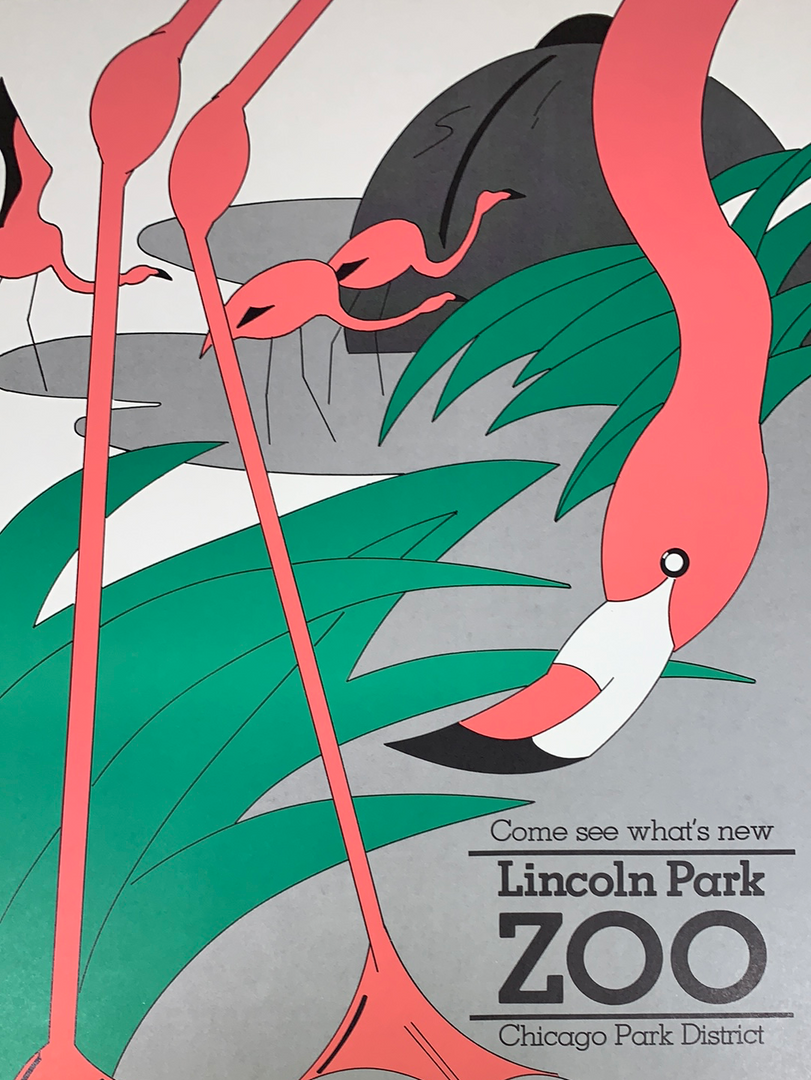 Sold Out Posters Lincoln Park Zoo - 1970's Art Print Poster Original Vintage 3 Sold Out Posters Lincoln Park Zoo - 1970's Art Print Poster Original Vintage