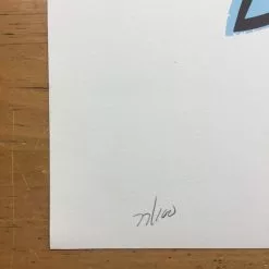 Unicorns - 2004 Methane Studios Poster Atlanta, GA Echo Lounge Gig Posters