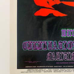 FD/ID 12 Unbroken Chain - 1995 Stanley Mouse Poster Maritime Hall San Fran 1st