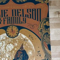 Willie Nelson - 2017 Status Serigraph Poster Austin, TX Gig Posters