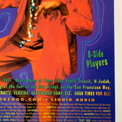 The Artworks Gig Posters MHP 71 One Festival - 1999 Poster Maritime Hall San Fran 1st