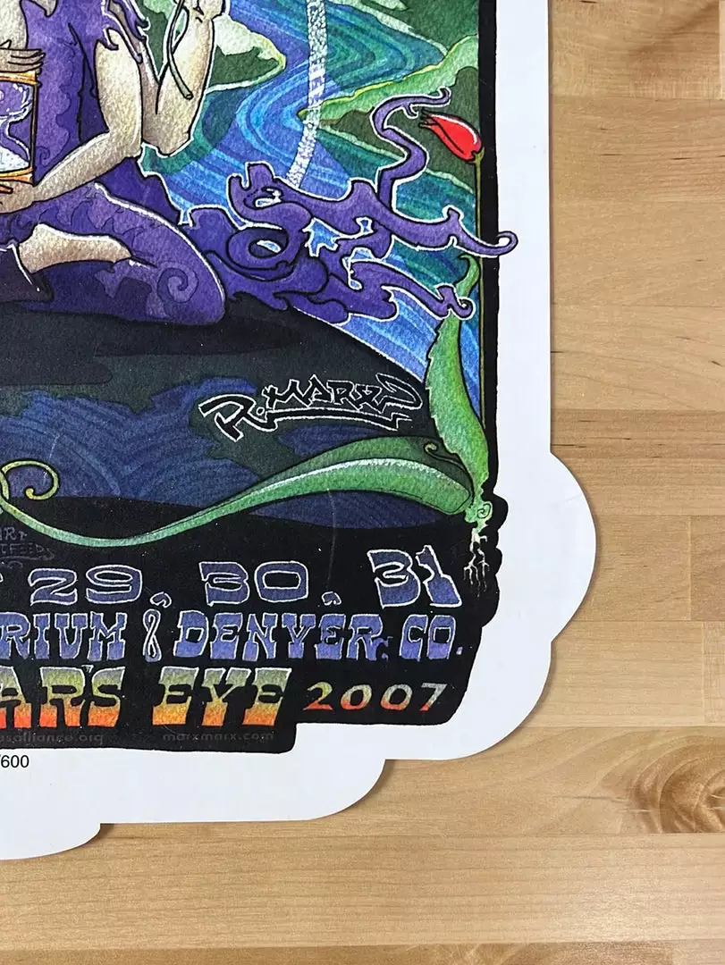 Yonder Mountain String Band - 2006 Robert Marx Poster The Fillmore Denver, CO 12/29-31 7 Yonder Mountain String Band - 2006 Robert Marx Poster The Fillmore Denver, CO 12/29-31