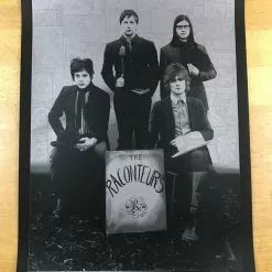 The Raconteurs - 2008 Rob Jones Poster Black Light, Stamps, Jack White Gig Posters