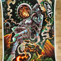 311 - 1996 Miles Tsang Poster Red Rocks Morrison, CO GREEN 10 311 - 1996 Miles Tsang Poster Red Rocks Morrison, CO GREEN