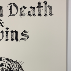 Gig Posters Napalm Death & Melvins - 2016 Fugscreens Studios Poster Omaha, NE 4/25