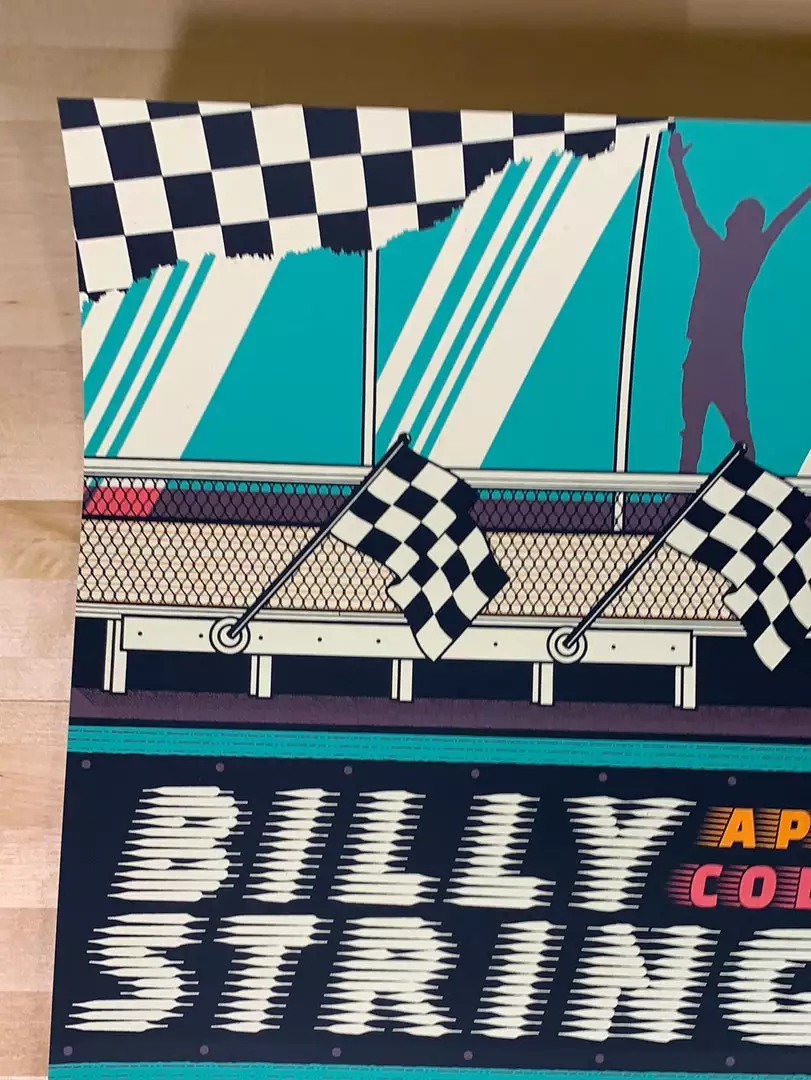 Billy Strings - 2021 Status Serigraph Poster Columbia, SC 4/1 5 Billy Strings - 2021 Status Serigraph Poster Columbia, SC 4/1