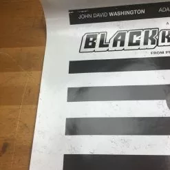 BlacKkKlansman - 2018 Ron Stallworth Poster Signed By Spike Lee