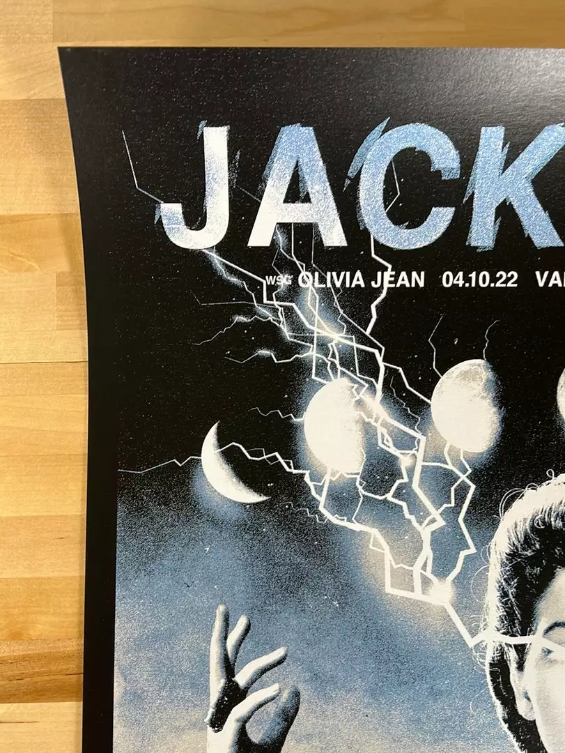 Jack White - 2022 The Silent Giants Poster Grand Rapids, MI Variant Gig Posters 5 Jack White - 2022 The Silent Giants Poster Grand Rapids, MI Variant Gig Posters