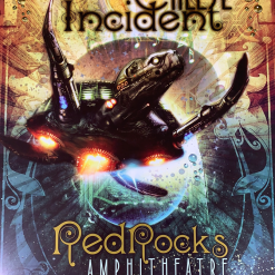 Colorado String Cheese Incident - 2010 Craig Howell Poster Red Rocks Morrison, CO