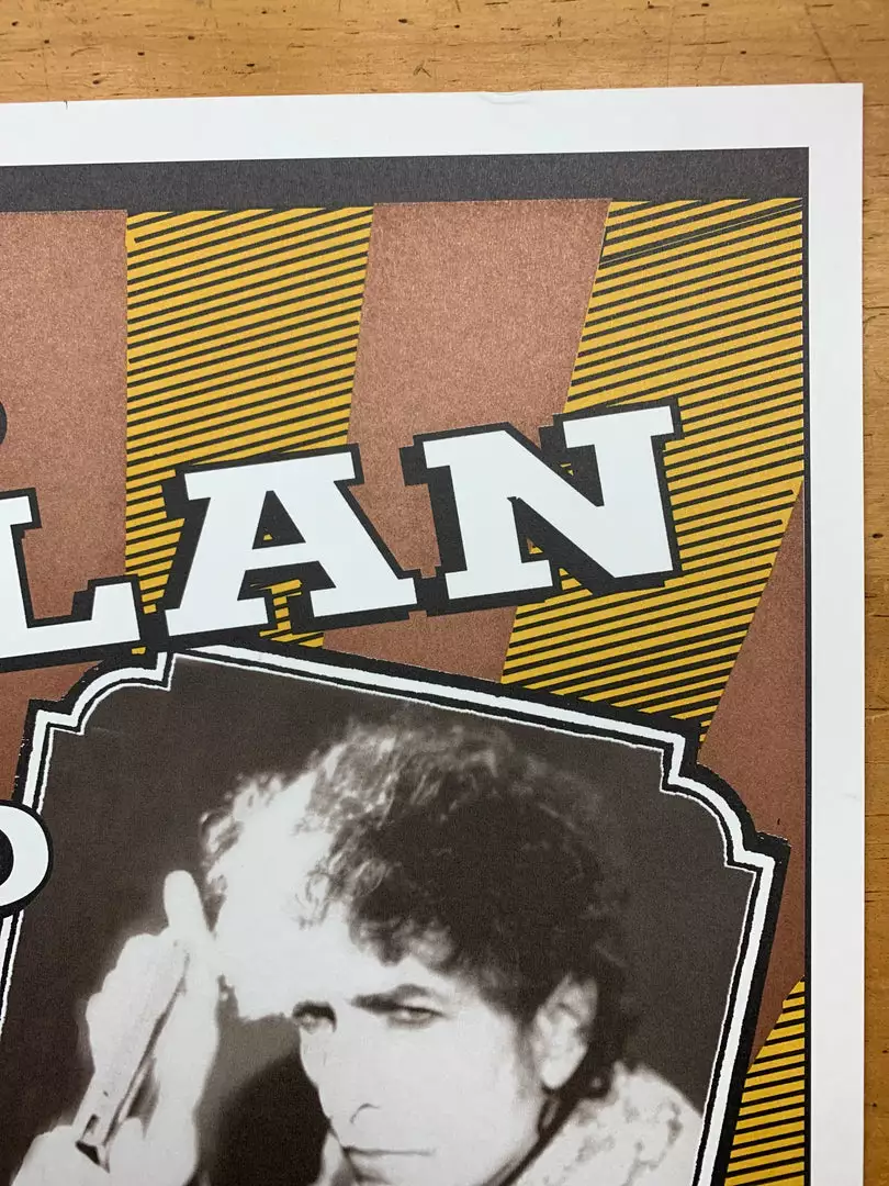 Bob Dylan - 2004 Geoff Gans Poster Rochester, NY Gordon Field House 6 Bob Dylan - 2004 Geoff Gans Poster Rochester, NY Gordon Field House