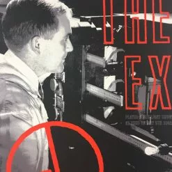 The Ex - 2011 Dan MacAdam Crosshair Poster Utrecht Ekko Gig Posters