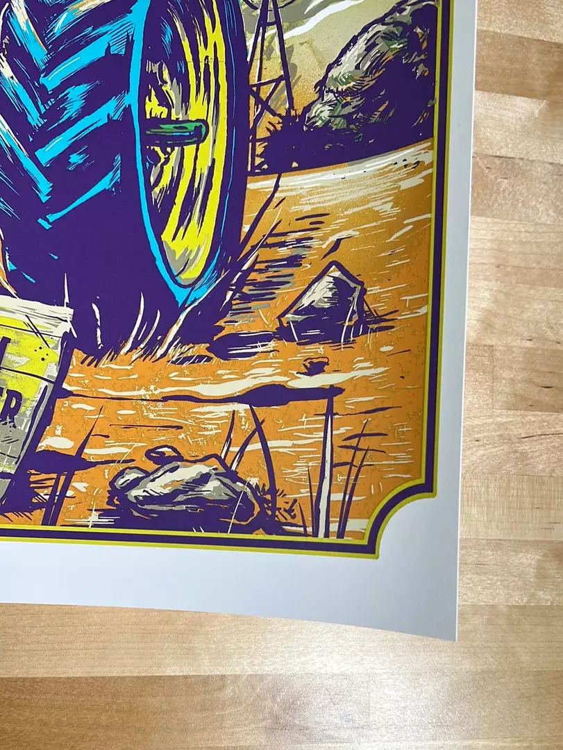 Pearl Jam - 2021 Ian Williams Poster Moline, IL Streaming Event Gig Posters 7 Pearl Jam - 2021 Ian Williams Poster Moline, IL Streaming Event Gig Posters