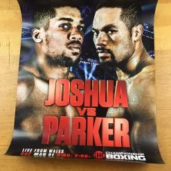 Sold Out Posters Boxing - 2018 Poster Joshua Vs Parker