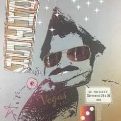 Gig Posters Phish - 2000 Jager Kemp Poster Las Vegas, NV Thomas And Mack Center