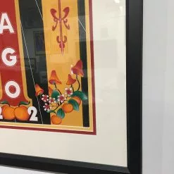 The Allman Brothers Band - 2002 Daniel Bretz Poster Chicago FRAMED 11 The Allman Brothers Band - 2002 Daniel Bretz Poster Chicago FRAMED