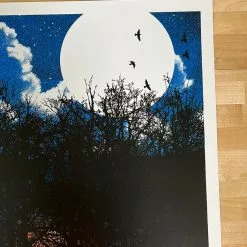 Radiohead - 2012 Joshua Budich Poster St. Triphon, Switzerland 2nd Gig Posters