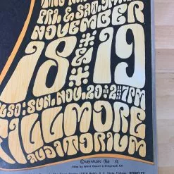 Grateful Dead - 1966 Wes Wilson Poster San Francisco, CA The Fillmore 38 12 Grateful Dead - 1966 Wes Wilson Poster San Francisco, CA The Fillmore 38