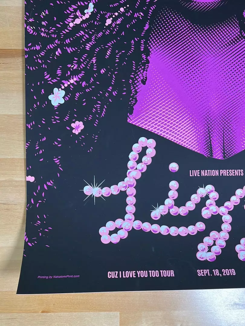 Lizzo - 2019 Tracie Ching Poster Philadelphia, PA The Met 8 Lizzo - 2019 Tracie Ching Poster Philadelphia, PA The Met