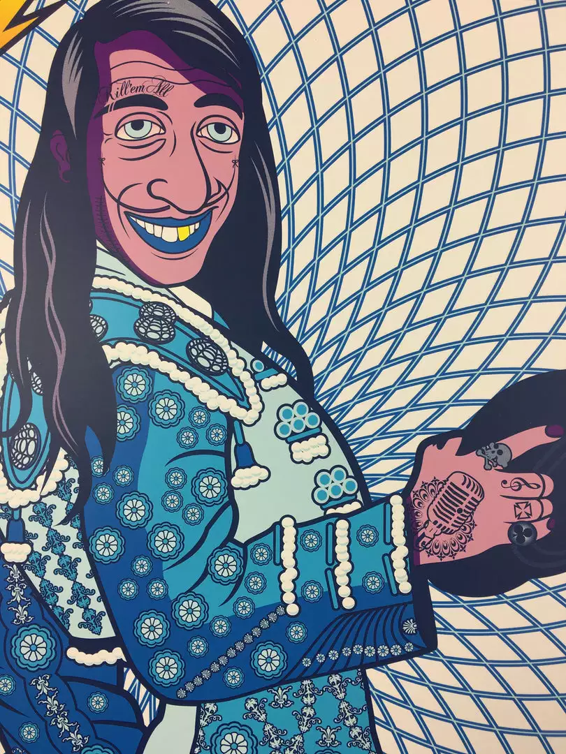 Metallica - 2018 Gomez Poster Madrid, Spain Wizink Center 4 Metallica - 2018 Gomez Poster Madrid, Spain Wizink Center