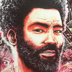 Childish Gambino - 2019 Miles Tsang Poster Paris, FRA AccorHotels Arena AP