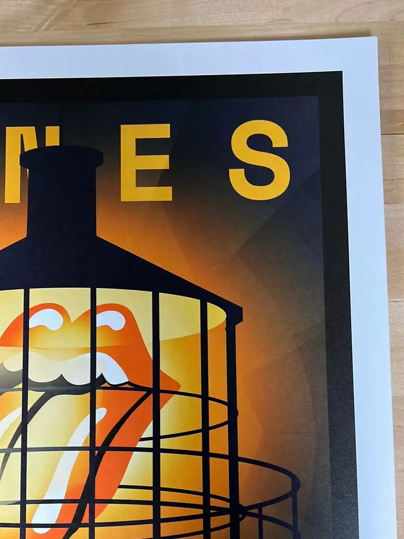 Sold Out Posters Gig Posters Rolling Stones - 2019 Poster No Filter Tour Foxborough, MA 6 Sold Out Posters Gig Posters Rolling Stones - 2019 Poster No Filter Tour Foxborough, MA