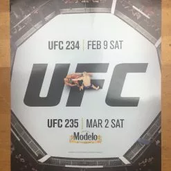 Sold Out Posters UFC 234 & 235 2019 Poster
