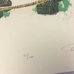 Tiny Cowboy - 2009 Dan Grzeca Poster Art Print 37/180