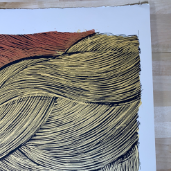 Ash - 2009 Dan Grzeca Poster Art Print Copper/Gold Variant Art Prints