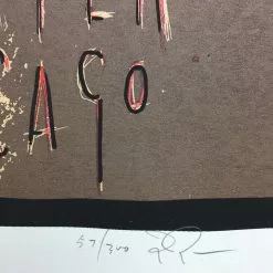 Mogwai - 2009 Jay Ryan Poster Chicago, IL Congress Theater