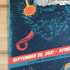 The Black Keys - 2021 Status Serigraph Poster Athens, GA Gig Posters