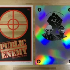 Public Enemy - 2020 Emek Poster Foil With Date The Terrordome, CO Colorado