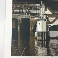 A.C. Newman - 2009 Dan MacAdam Crosshair Poster Chicago, IL Logan Square Auditor