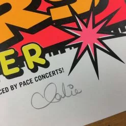 Foo Fighters - 1995 Uncle Charlie Poster Houston, TX Numbers Gig Posters